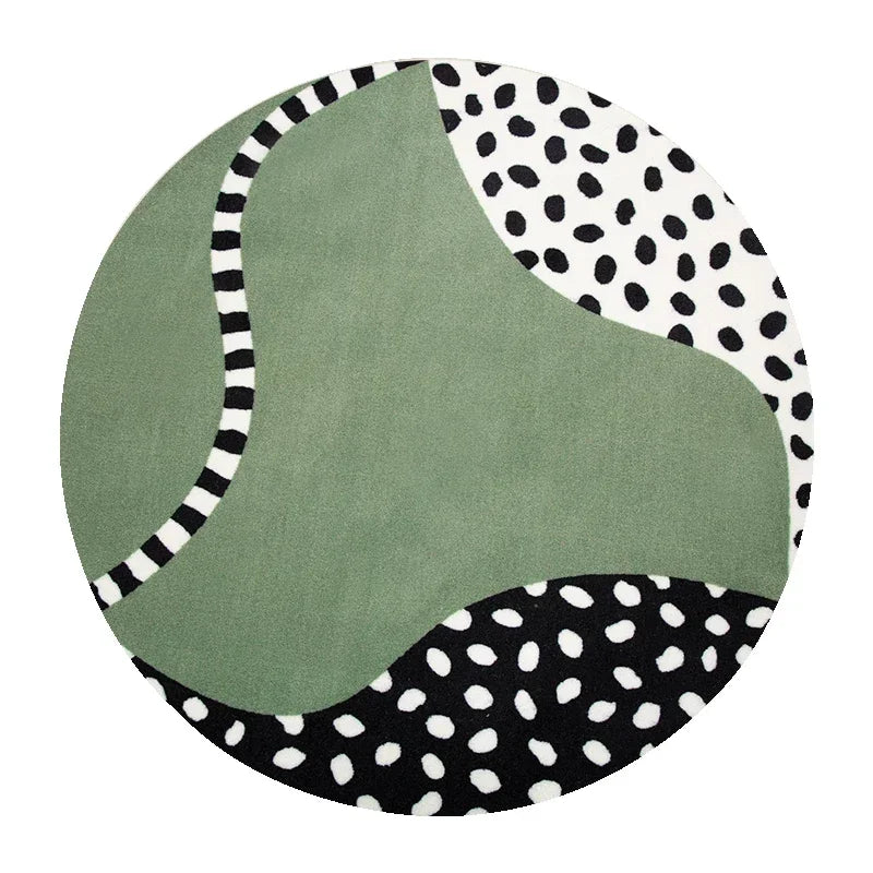 Noir Alloy™ Luxe Round Rug Collection | Plush Statement Carpets