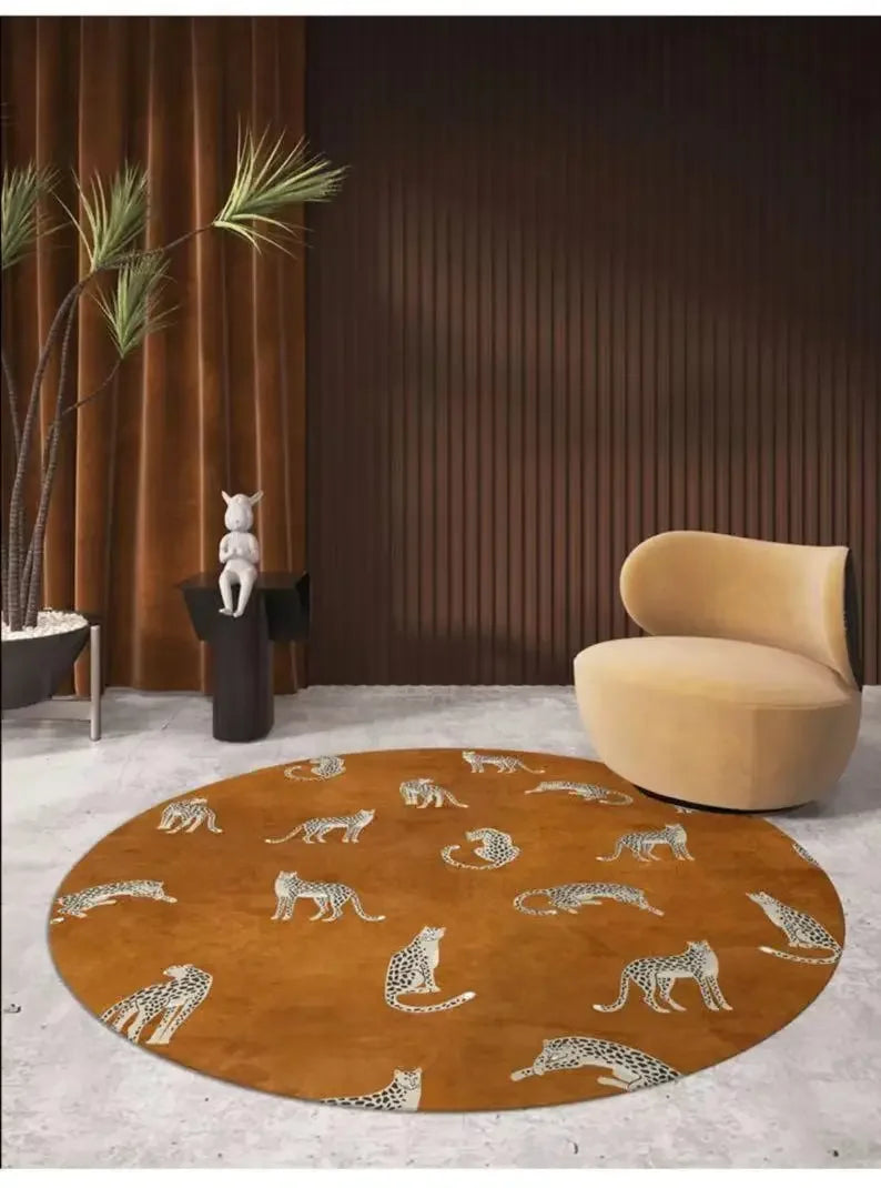 Noir Alloy™ Luxe Round Rug Collection | Plush Statement Carpets