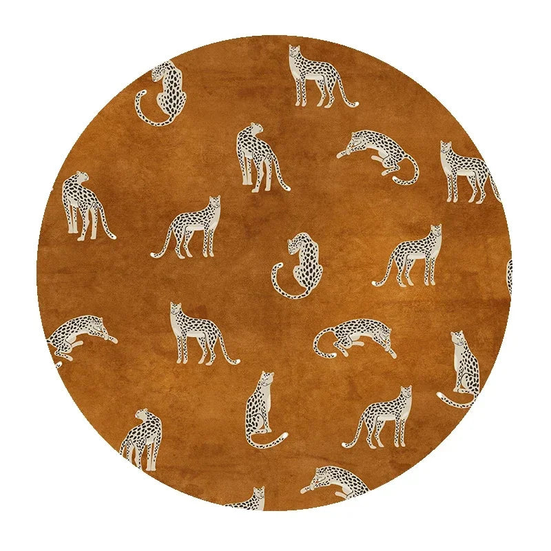 Noir Alloy™ Luxe Round Rug Collection | Plush Statement Carpets