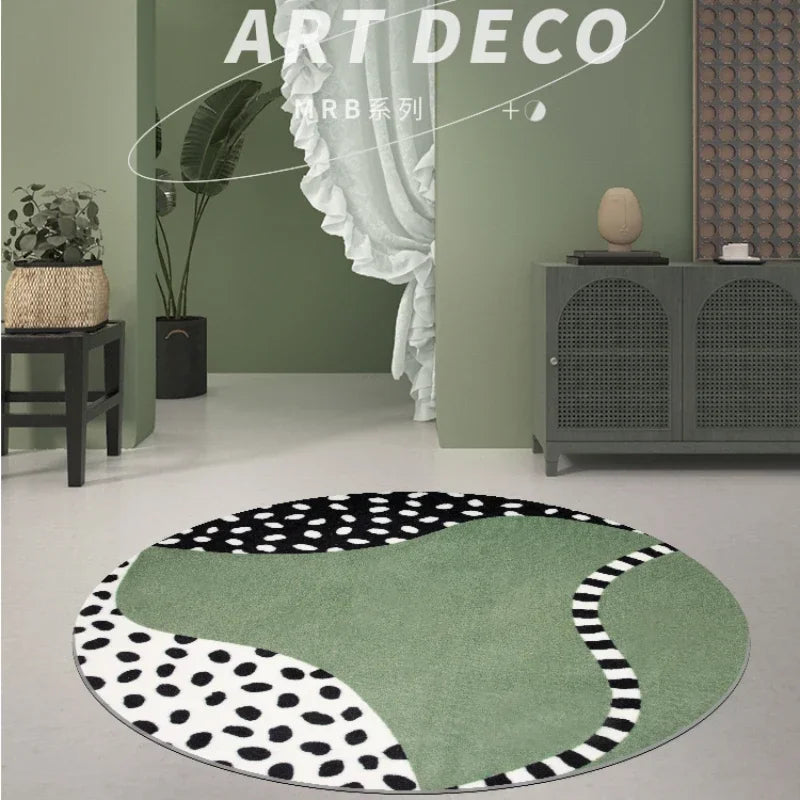 Noir Alloy™ Luxe Round Rug Collection | Plush Statement Carpets