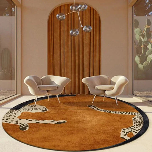 Noir Alloy™ Luxe Round Rug Collection | Plush Statement Carpets