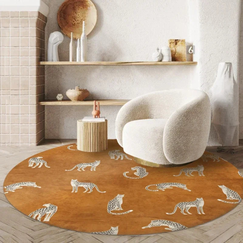 Noir Alloy™ Luxe Round Rug Collection | Plush Statement Carpets
