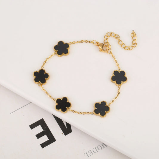Noir Alloy "Clove" Bracelet