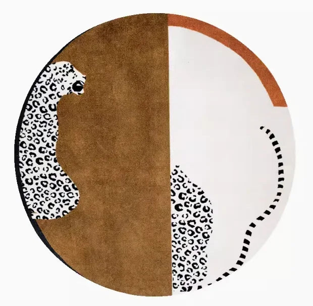 Noir Alloy™ Luxe Round Rug Collection | Plush Statement Carpets